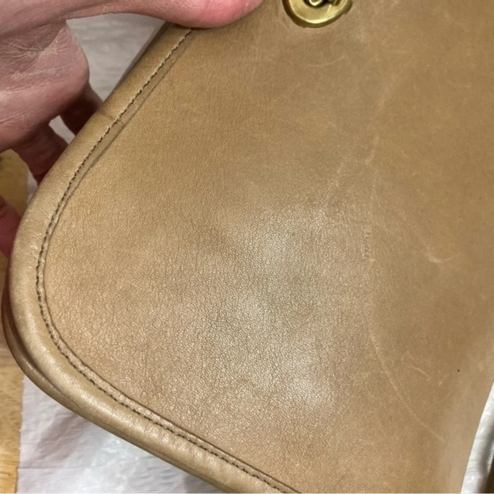 Coach vintage nyc New York City Bonnie cashin convertible clutch bag taupe - Picture 9 of 16